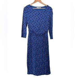 Boden Lottie Jersey Knit Ruched Dress